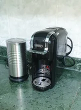 HiBREW-Cafetera expreso 4 en 1 para uso en el hogar, máquina de café 4 en 1 de 19bar con cápsula múltiple Dolce Milk y Nexpresso, ESEpod, cápsula de café molido H2