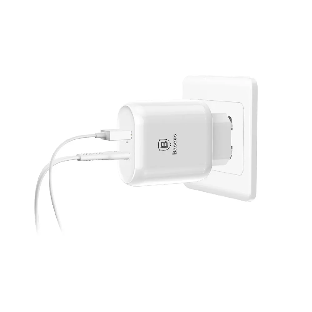 Baseus bojure seriestype-C PD + U quick charge charger 32W with Type-C to light. Ning cable set (EU) | Мобильные телефоны и