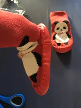 Calcetines de algodón con suela de goma para bebé recién nacido, calcetín divertido para niño pequeño, calcetín de invierno