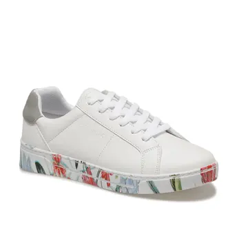 

FLO DELBIN White Women 'S Sneaker Shoes LUMBERJACK