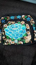 Bonito bordado Multi-capa de bolsos de las mujeres! Caliente nacional bordado Floral de dama Mini hombro y bandolera bolsas versátil lindo bolsas