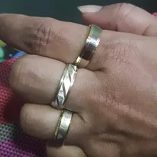 ELSEMODE-anillos de boda de acero de titanio para hombre y mujer, joyería de moda para parejas, 1 Uds., 2019