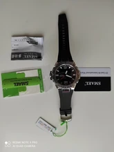 Reloj de pulsera deportivo para hombre, cronógrafo Digital LED con alarma y fecha automática, resistente al agua hasta 50M, informal, a la moda, 8033