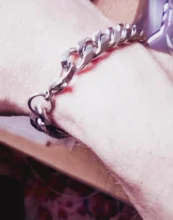 Pulsera cubana de acero inoxidable para hombre y niño, 7/9/10mm de ancho, joyería clásica