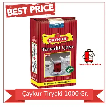 

Turkish Black Tea ÇAYKUR TİRYAKİ 1000 GRAMS Made in TURKEY Traditional