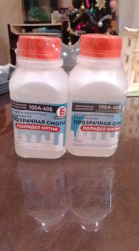 Отзыв о товаре Эпоксидная смола для творчества и рукоделия Полидел Оптик 350гр от пользователя S***A