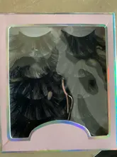 Pestañas tupidas 3d de visón, pestañas largas y gruesas, naturales, maquillaje, 5 pares, 25mm