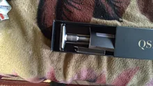 QSHAVE-Afeitadora de seguridad ajustable con doble filo para hombre, rasuradora con 5 cuchillas para afeitar clásica, limas de suaves a agresivas, 1-6 niveles