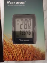 Bike Speedometer Bicycle Computer West Biking Cycling Backlight Waterproof Wireless-Stopwatch