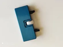 Llave para Mesa de dos garras, cubierta trasera de reloj, herramienta de apertura, removedor Rectangular ajustable, Kit de reparación de reloj, ajustador de calibre de 52mm