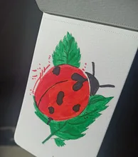 Bloc de acuarela de 300gsm, 24 hojas, cuaderno de papelería para bocetos, marcador para bocetos