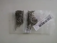 Tubo de alambre de pesca, Conector de mangas de engarce, accesorios de pesca, 100 Uds.