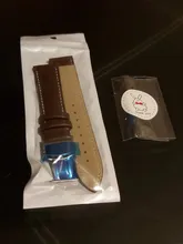 Correa de reloj de piel de ternero auténtica lisa, correa de reloj de negocios de 18mm, 20mm, 22mm y 24mm con hebilla de mariposa automática sólida