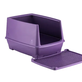 

Relax Semi Closed Cat Toilet Paspaslı-Purple 6'lı Set