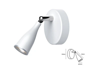 

Led wall lamp wall lights white color 4000K with swivel head IP20 4,5W SKU-8264