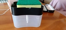 Soap-Pump-Dispenser Liquid-Dispenser-Container Soap-Organizer Sponge-Holder Kitchen-Cleaner-Tools
