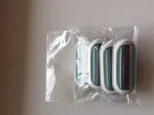 Cabezales de afeitado de 3 cuchillas, máquina de afeitar para el cuidado de la piel, recortador de pelo corporal reemplazable, accesorios de depilación, 4 unids/lote