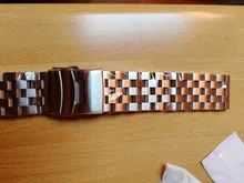 Correa de acero inoxidable para reloj de 18mm, 20mm, 22mm y 24mm para hombre y mujer, banda de Metal sólido cepillado para Gear S3, accesorios para reloj