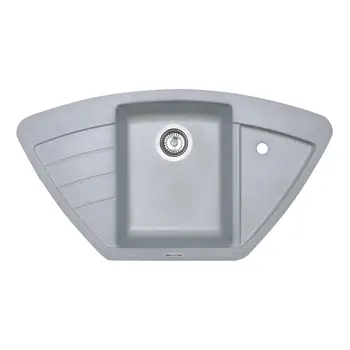 

Kitchen sink Zigmund & shtain eckig 900 Milky Way gray granite