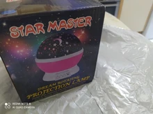 Lamp Children Star Projector Led-Night-Light Rotating-Starry Bedroom Nursery Moon