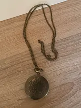 Reloj de bolsillo clásico del Principito para niños y niñas, reloj de cuarzo Vintage de bronce azul, regalos populares