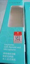 Huawei Original Honor AM115 del auricular con longitud de 1,1 m con cable de Control micrófono altavoz Control de volumen apoyo fácil auriculares