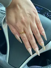 Letdiffery-Anillos personalizados con nombre de piedra de nacimiento para mujer, joyería personalizada de cristal ajustable de acero inoxidable, regalos de cumpleaños únicos