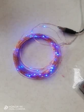 Fairy-String-Lights Garland Copper-Wire-Lamp Remote-Control Party-Decoration Christmas