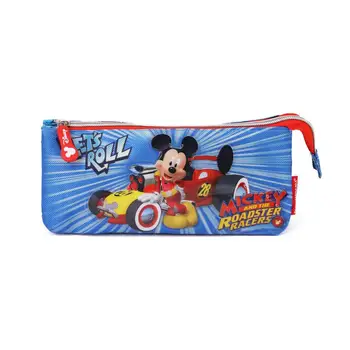 

MICKEY Case portatodo with three compartments for your belongings. The two pockets External open back with zipper