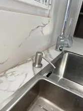 Kitchen Soap Dispensers Organizer Sink Household Case Pump-Bottle Head Stainless-Steel