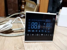 Temperature-Controller Heating-Room Electric 230V Wifi Black 110V 120V Back-Light All-Touch-Screen