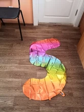 Globos de aluminio con degradado de 40 pulgadas, decoración de fiesta de cumpleaños, boda, color rosa, rojo, dorado, plateado, Número grande, 0, 1, 2, 3, 4, 5, 6, 7, 8, 9, 18 años