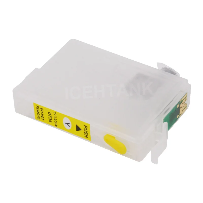 Чернильный картридж ICEHTANK T0801 для принтеров Epson Stylus Photo P50 T59 R265 270 285 290 360 RX560 585 610