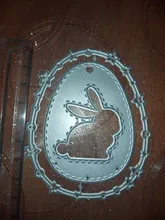 Dies-Set Mold Paper Embossing-Stencil Easter-Eggs Scrapbook Art-Craft Cutting Rabbit