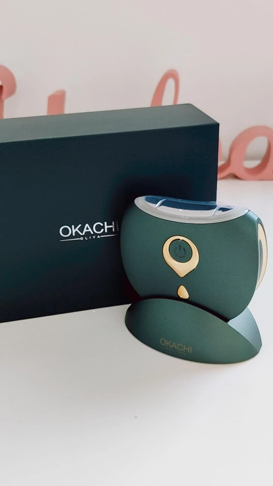 Отзыв о товаре Массажер для шеи OKACHI GLIYA, 2021 г., для массажа лица, разглаживания и удаления морщин, вибрация, холодный и горячий компресс, светодиодная подсветка, EMS терапия от пользователя A***k