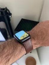 Eastar-Correa de cuero para Apple Watch SERIE DE gomillas 5/3, pulsera deportiva de 42mm y 38mm para iwatch 6 4 SE, 3 colores, gran oferta