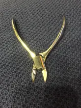 MR.GREEN-cortauñas superafilada de acero inoxidable, alta calidad, para cutículas, uñas postizas, pedicura