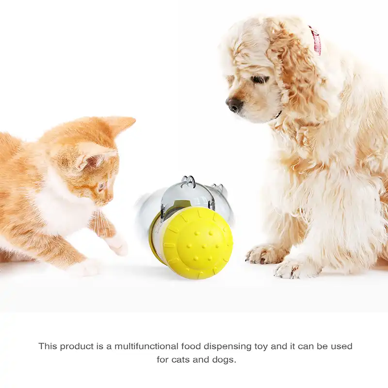 犬のおもちゃ起きあがりこぼしインタラクティブ玩具ゆっくり食品漏れタンブラーグラグラ男クマ非電気プラスチックフィーダーボールペット用品 犬のおもちゃ Aliexpress