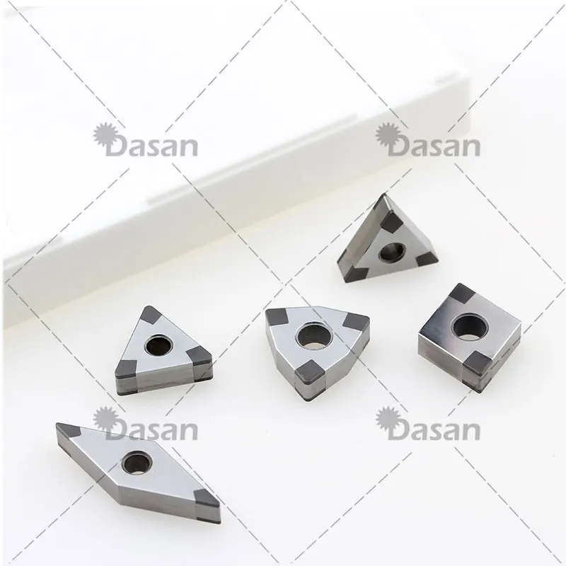 

1pcs CBN Insert WNMG080404 CNMG120404 TNMG160404 VNMG160404 Cubic Boron Nitride CNC Lathe Cutter Tool for Cast Iron Alloy Steel