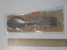 Titanium Spoon Tableware Fork Ultralight Tito Outdoor Camping Picnic Pure