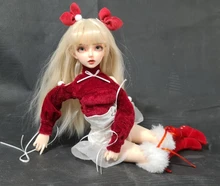 Muñeca articulada BJD Miyn 1/4 con diseño de macarrón, juguete articulado con diseño de macarrón, helado mágico, minife, juguete de colección de arte, tamaño MSD, regalo de Navidad limitado