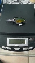 Thritop-señuelo de pesca Crankbait, TP126, pececillo de 75MM, 11G, 6 colores diferentes, Wobblers, 1 metro, aparejos de pesca