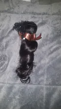 Loose-Wave-Bundles Closure Lace Body-Hair Transparent Remy Forte 30inch with Weave