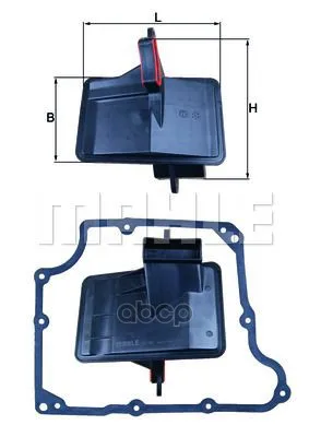 Фильтр Акпп Opel Astra/Vectra/Zafira С Прокладкой Mahle/Knecht Hx166d Mahle/Knecht арт. HX166D