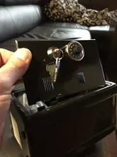 Caja de Seguridad para el hogar, Mini hucha de Metal, creativa, decoración de escritorio