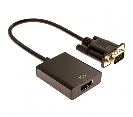 560929 видео конвертер адаптер Универсальный VGA к HDMI аудио USB|Кабели связи| |