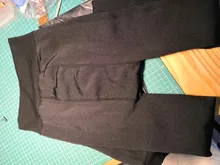 Invierno cálido de talla grande Leggins Color sólido terciopelo de las mujeres mallas de cintura alta elástico negro dropshipping. Exclusivo.