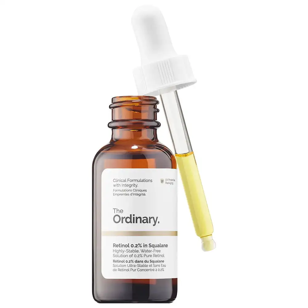 Сыворотка для омоложения лица c ретинолом The Ordinary Retinol 0.2% in Squalane 30 мл | Красота и