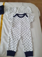 Conjunto de ropa de algodón para bebé, monos, pantalones, sombreros y guantes, Unisex, 2021