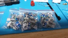360-Degree Switch Rotary-Encoder Push-Button 5pin-Handle 20-Position Built-In 5pcs/Lot